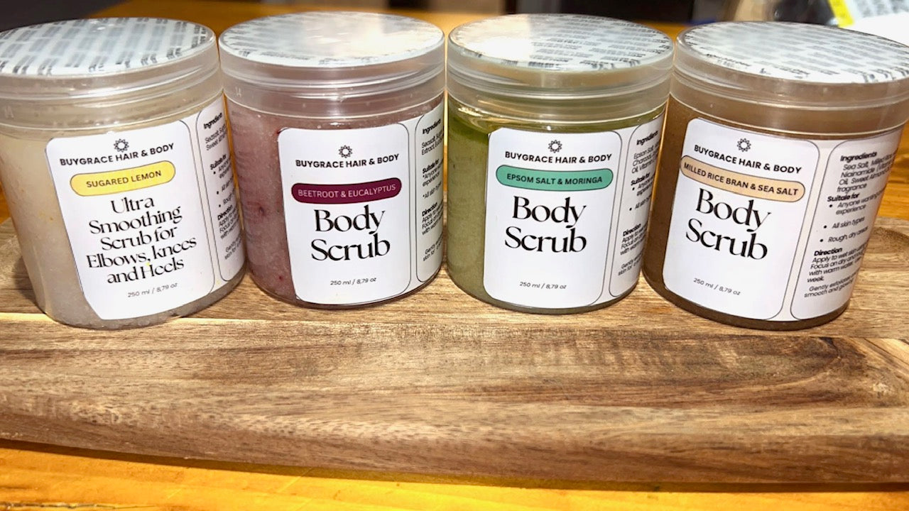 Milled Rice Bran Body Scrub