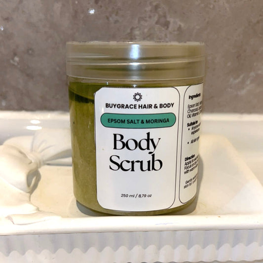 EPSOM SALT & MORINGA BODY SCRUB
