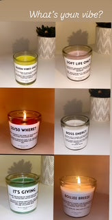 Personalised scented candles for all occasions
