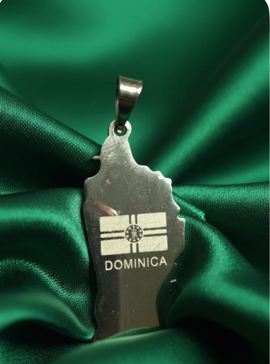 Dominica Island Pendant & Necklace Set