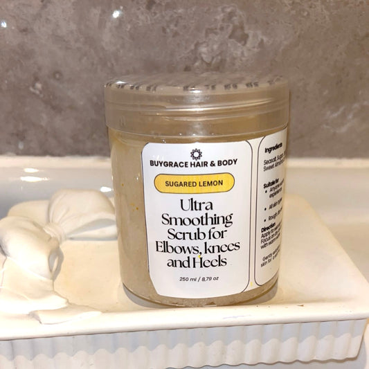 Sugared Lemon Elbows, Knees & Heels Scrub